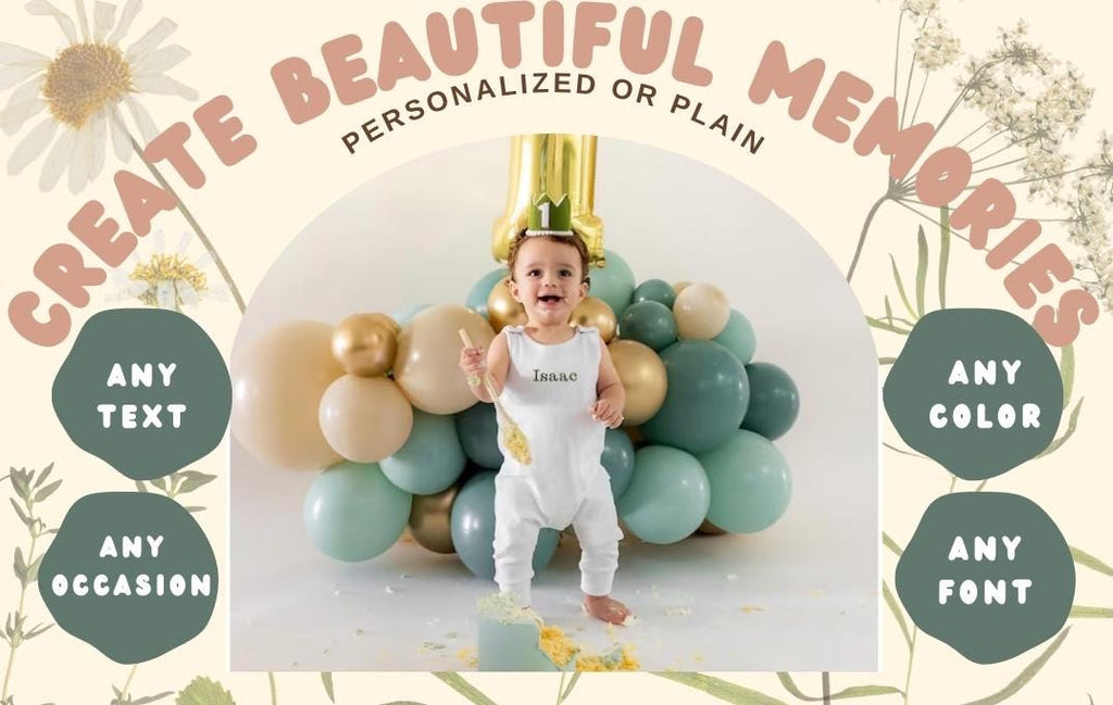 Christmas Personalised Baby Gift Dungarees Romper First Birthday or Baby Announcement and Baby Shower Gift Name Christmas Personalized Gift