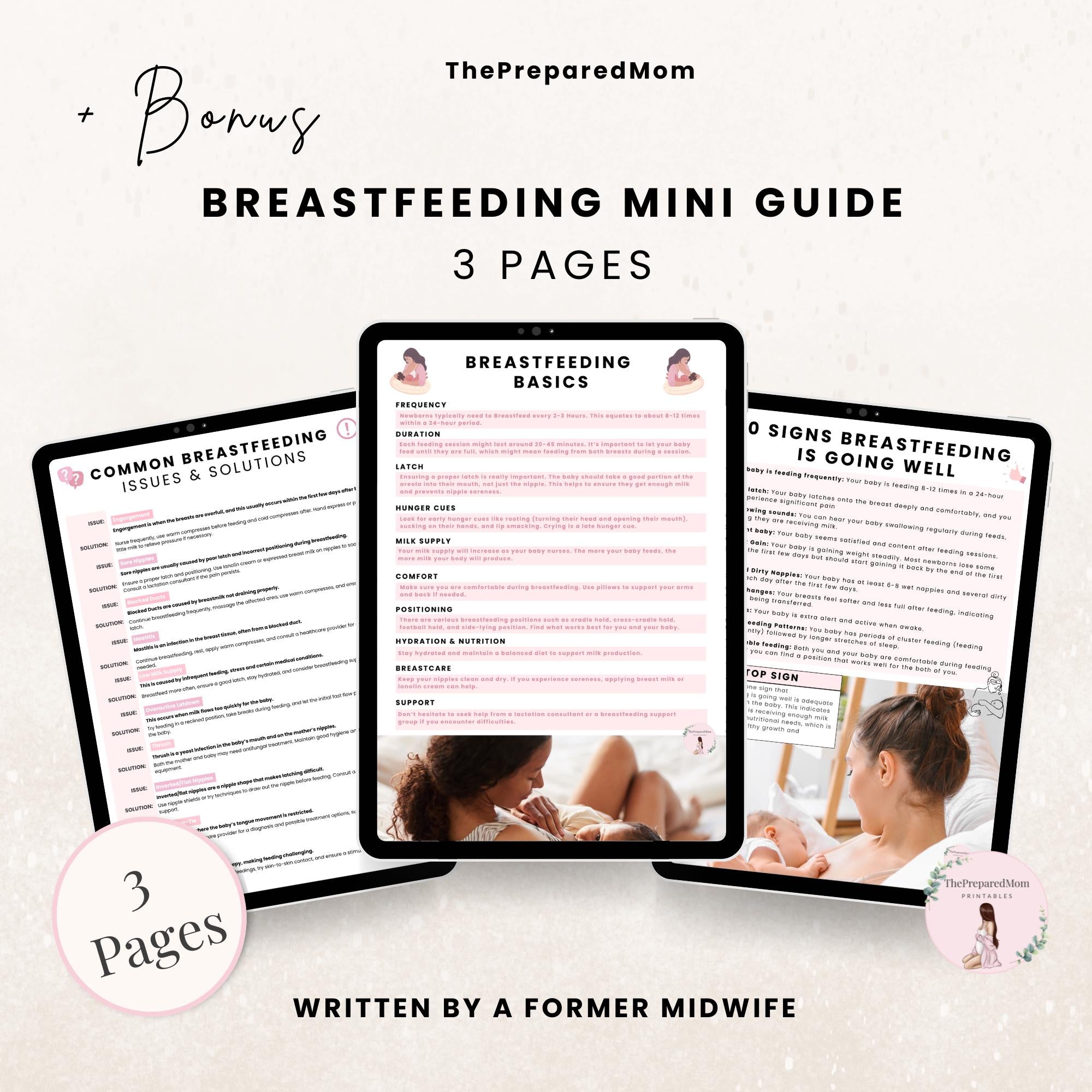 Newborn Care Guide, Newborn Care Training Manual, Editable Doula Handouts, Antenatal Class Teaching Materials, Postpartum Education Course