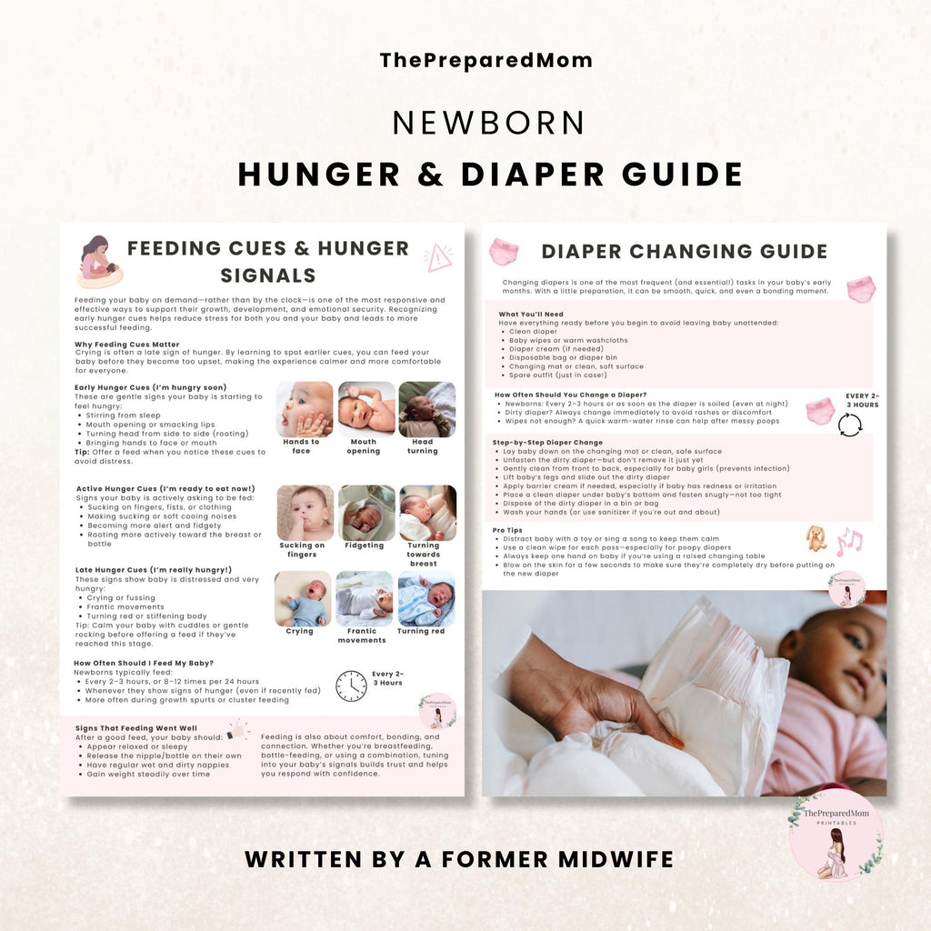 Newborn Care Guide, Newborn Care Training Manual, Editable Doula Handouts, Antenatal Class Teaching Materials, Postpartum Education Course