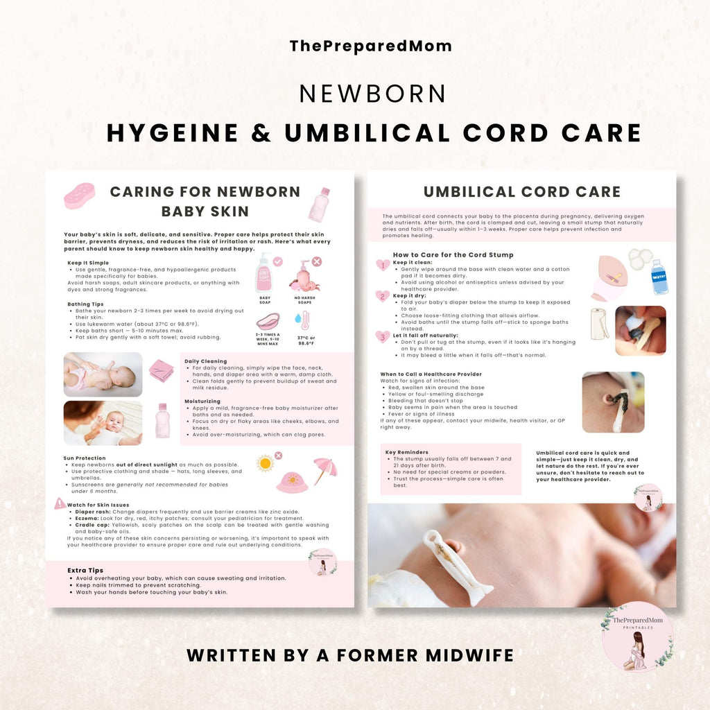 Newborn Care Guide, Newborn Care Training Manual, Editable Doula Handouts, Antenatal Class Teaching Materials, Postpartum Education Course