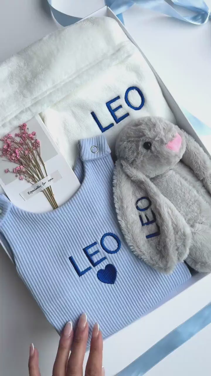 Personalized New Baby Gift Set, New Baby boy gift, New Baby Girl Gift, Newborn gift box, New Baby Gift box, Baby Shower Gift, Christmas Gift